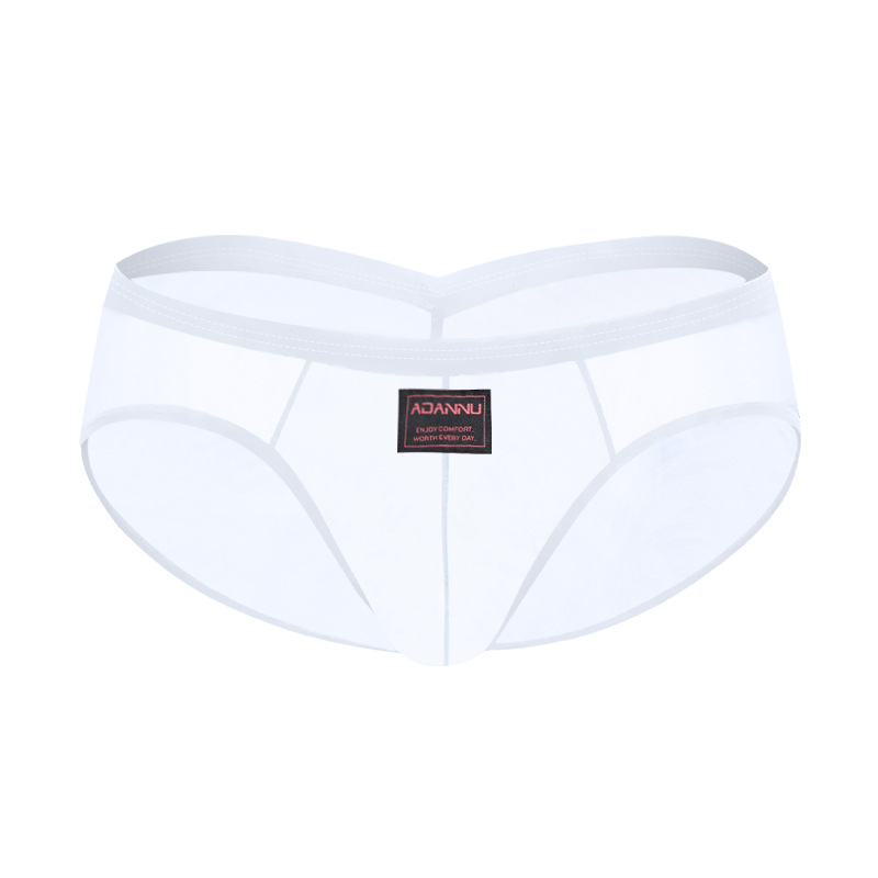 V-shaped Pleated Sexy Hip-lifting Briefs Ultra-thin U Contour Pouch photo 6