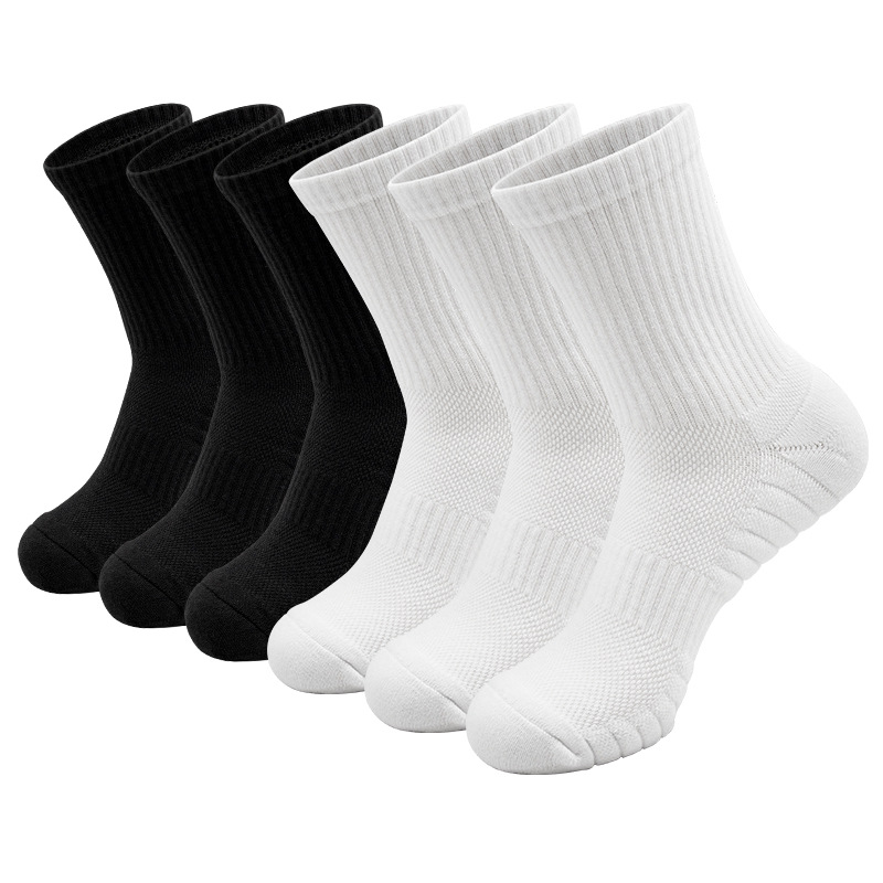 Amazon Combed Cotton Basketball Socks Knee-high Socks photo 6