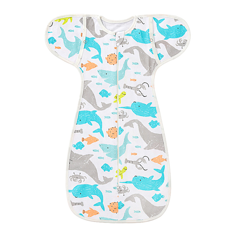 Newborn Swaddle Sleeping Bag In The Surrender Position photo 2