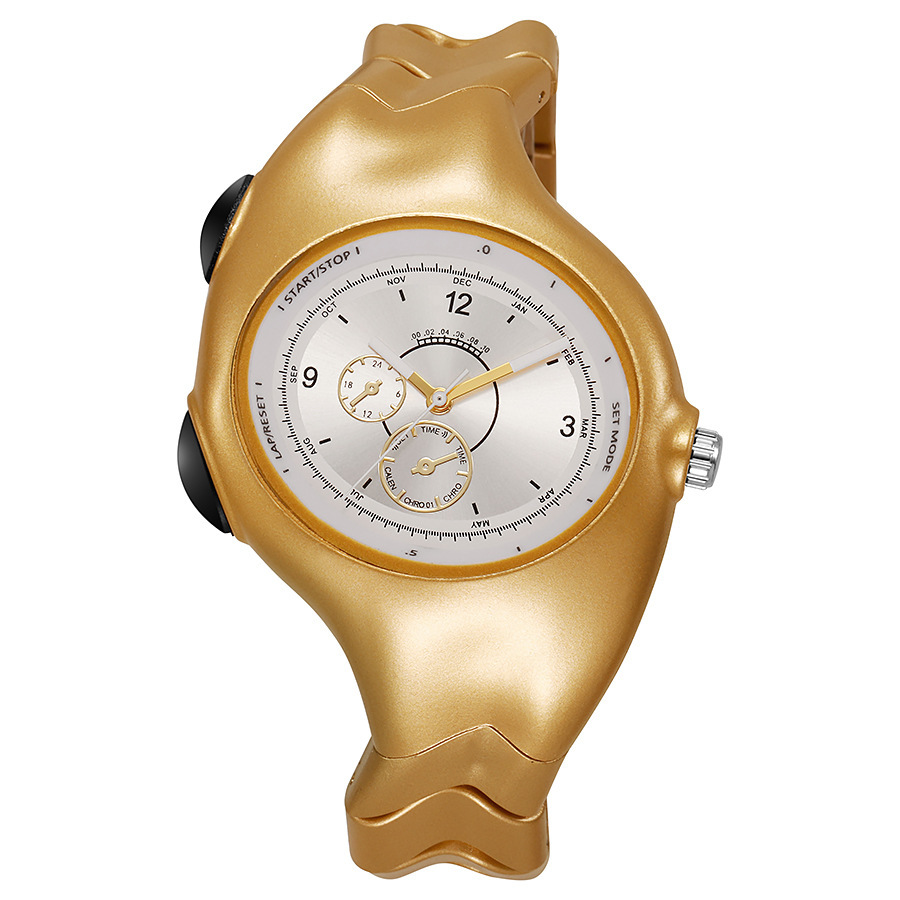 Mid-ancient Shaped Plastic Twisted Retro Fashion Watch photo 5