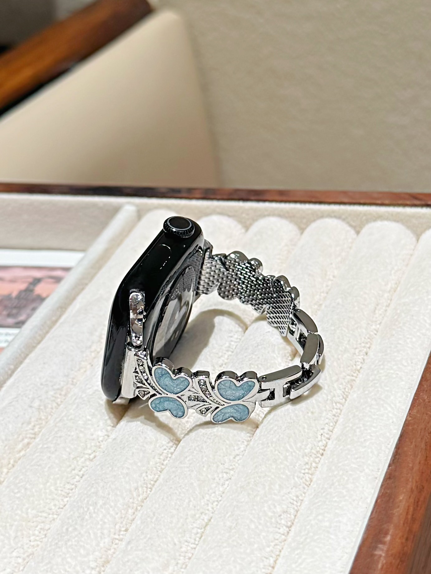 Butterfly Oil-drop Bracelet Watch Strap photo 7