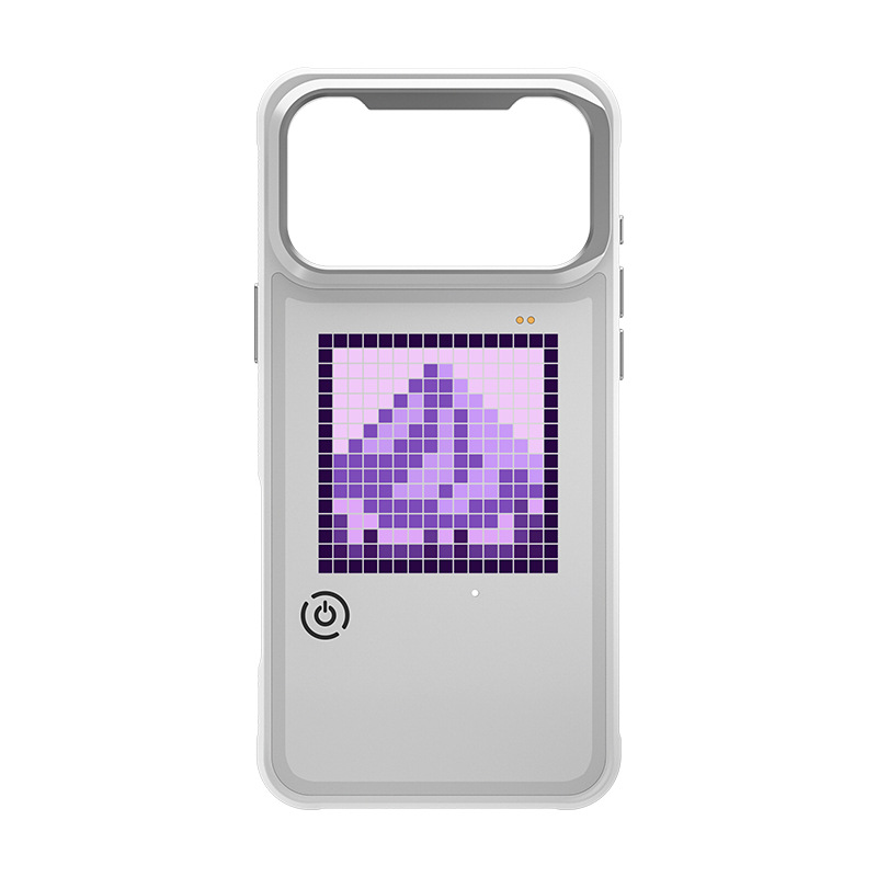 Pixel-Light Phone DIY Animated Drop-Resistant Personalized Creative Case photo 3