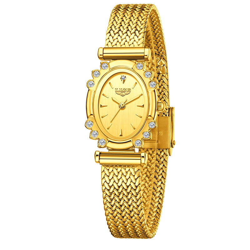 Womens Wheat-ear Strap Square Watch photo 3