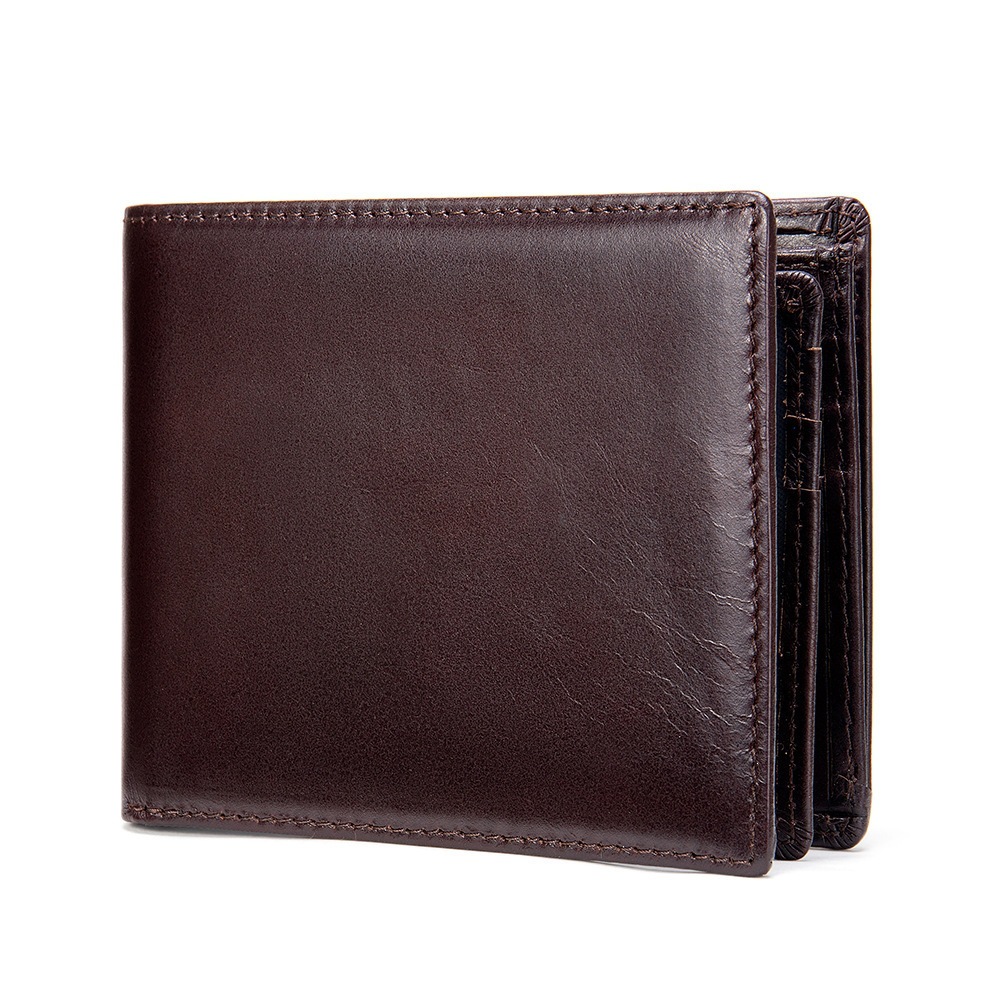 Men's Vintage Genuine Leather Wallet First-layer Leather photo 8