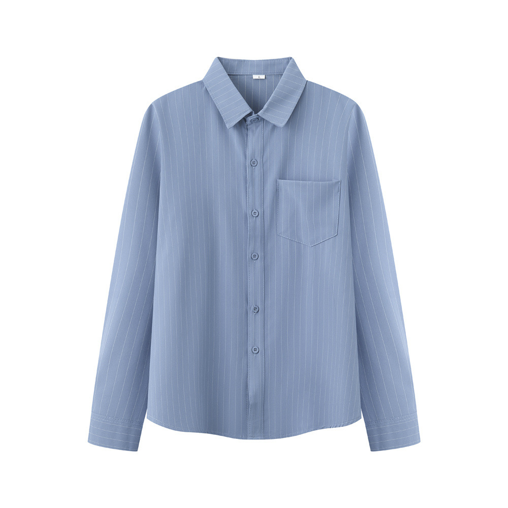 Men's Long-sleeve Business-casual Shirt Slim-fit Wrinkle-free Men's Shirt photo 8