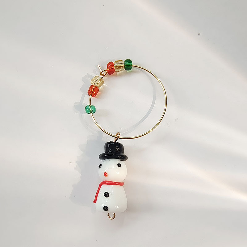Alloy Christmas Series Wine Glass Pendant photo 8