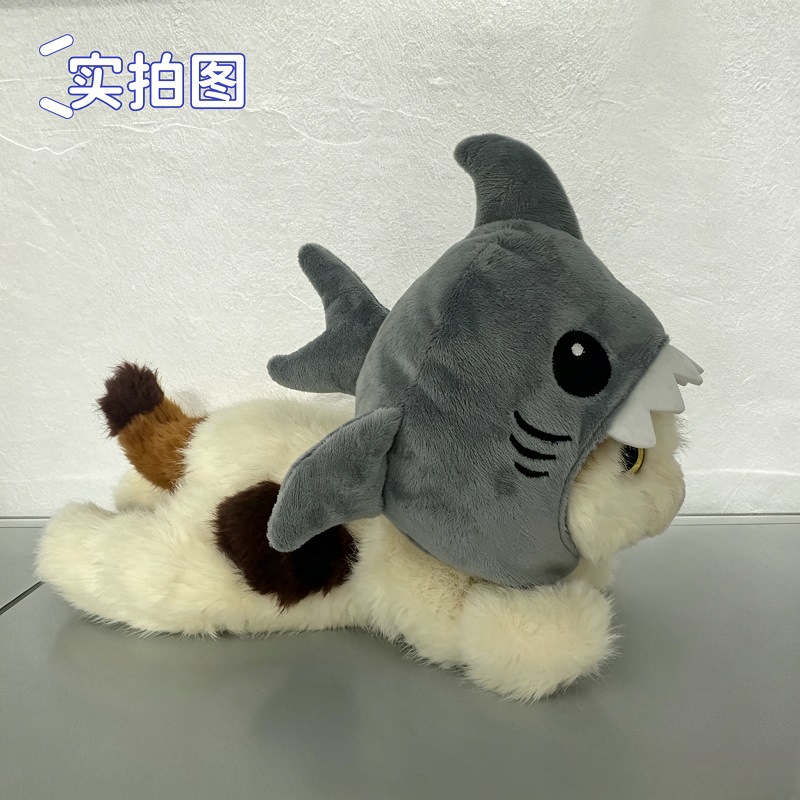 Warm Pet Cat Shark Headgear photo 3