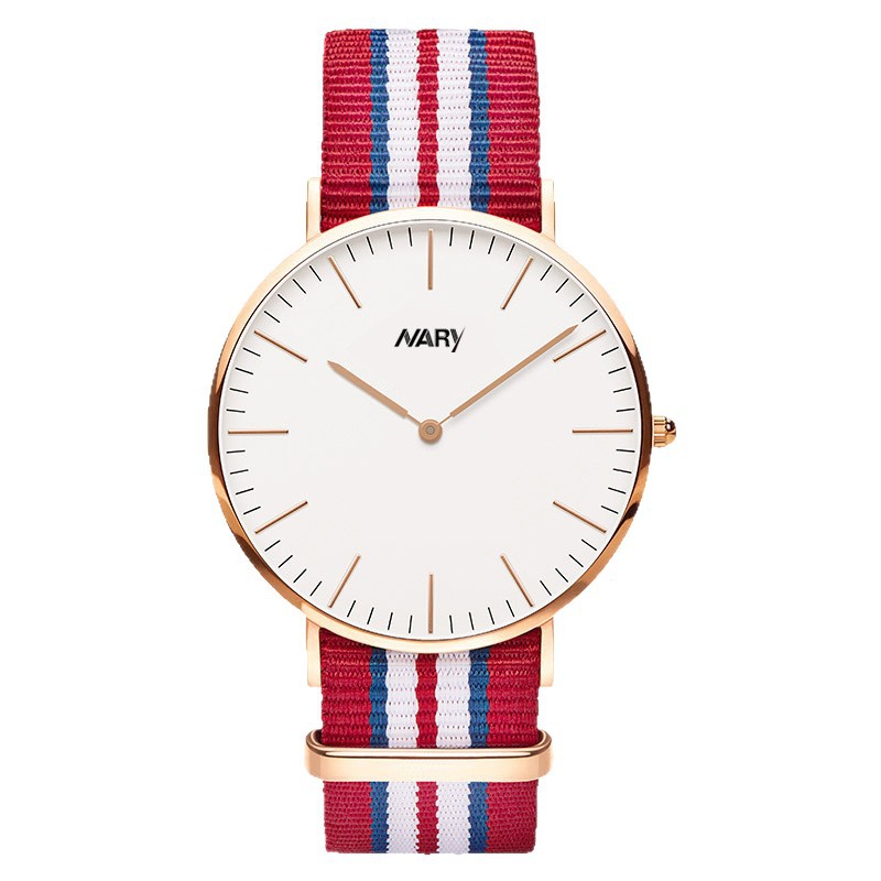 Minimalist British Style Watch Trendy Quartz Timepiece For Students And Couples photo 1