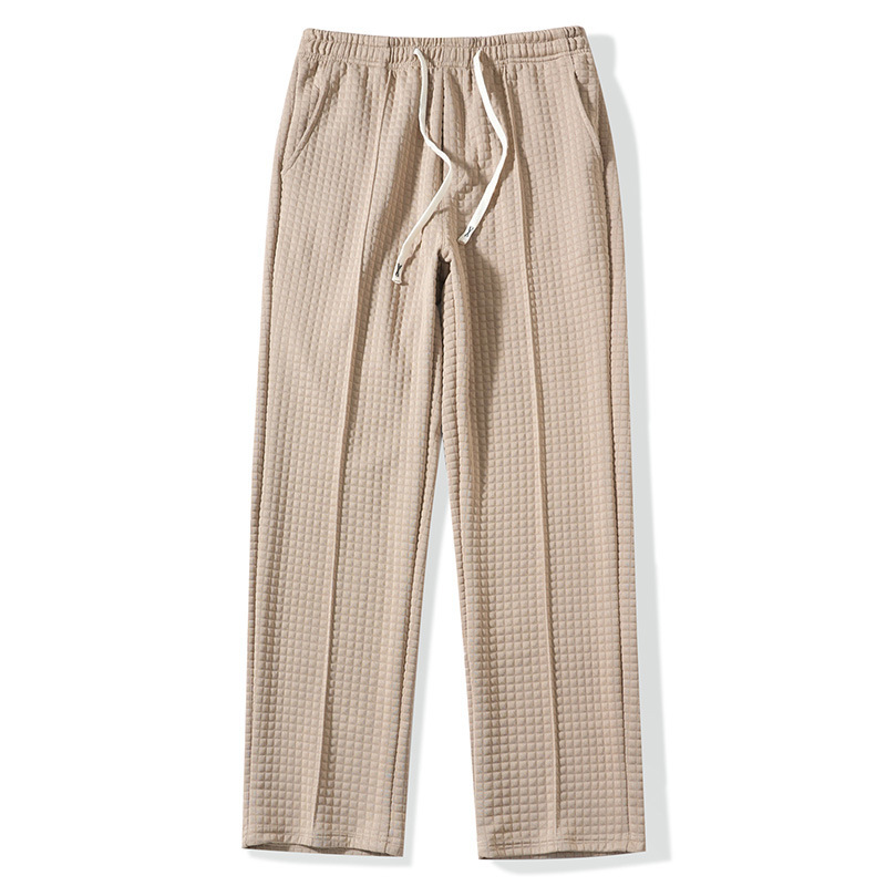 New Spring Autumn Trousers With An Elastic Waist Loose-fit Outdoor Pants For Men photo 8
