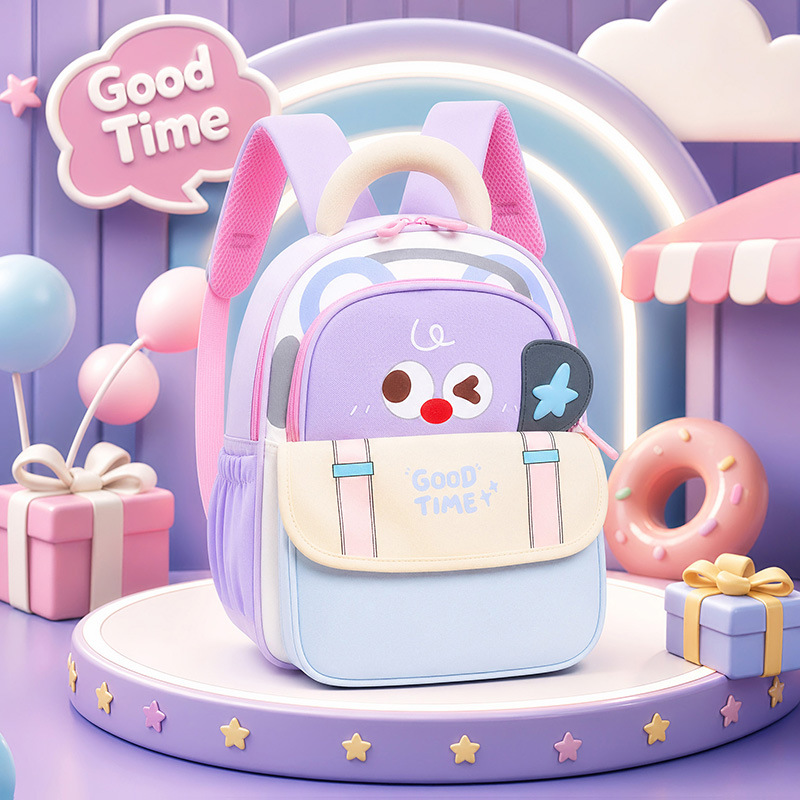 Little Bear Childrens Backpack Lightweight Kindergarten School Bag photo 5