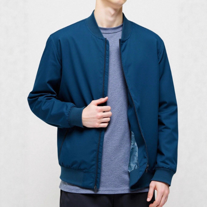 Casual Thin Autumn Winter Men's Jacket photo 6