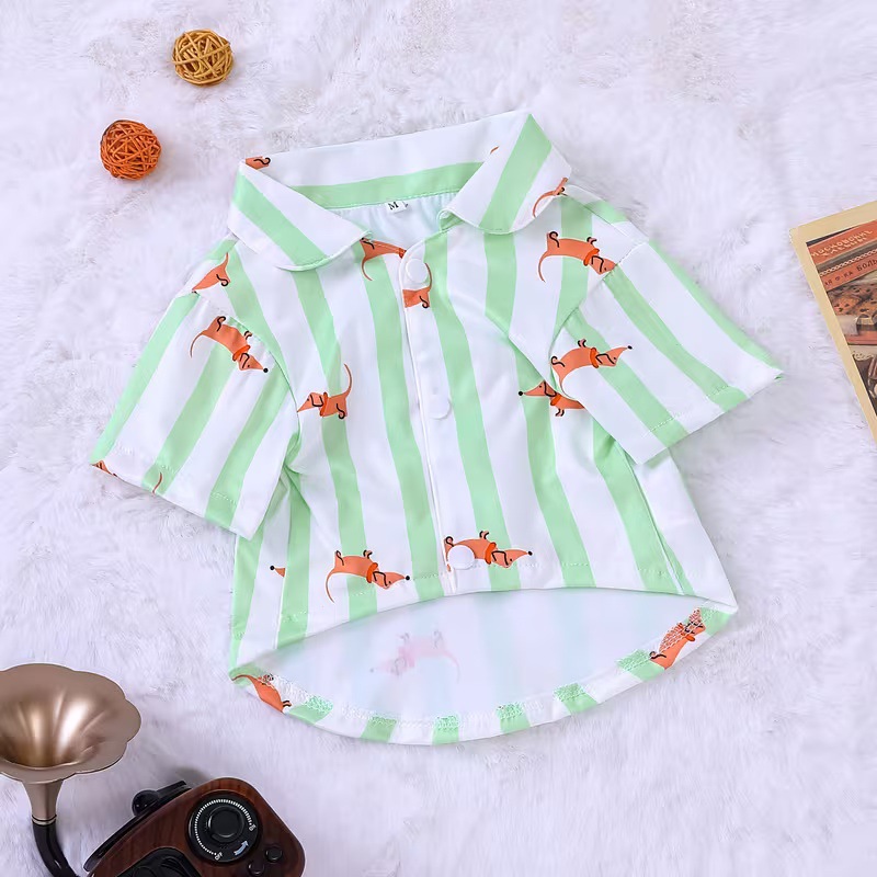 Pet Cat And Dog Universal Printed Shirt Big And Small Dogs photo 4