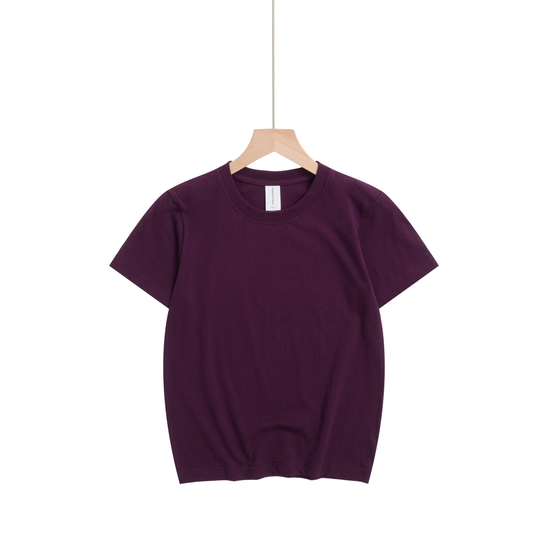 Tube Knit Crew Neck Short-sleeve American Style Vintage, Seamless photo 6