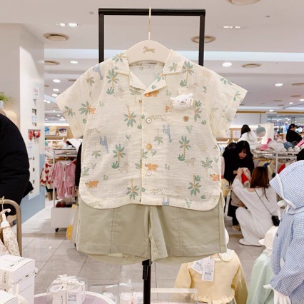 Cartoon Casual Cotton Boys Clothing Set photo 1