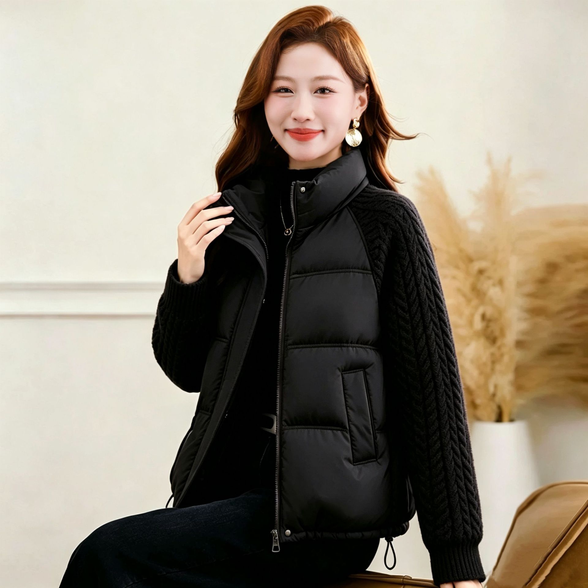 Loose-fitting Slimming Fashionable And Warm Coat photo 8