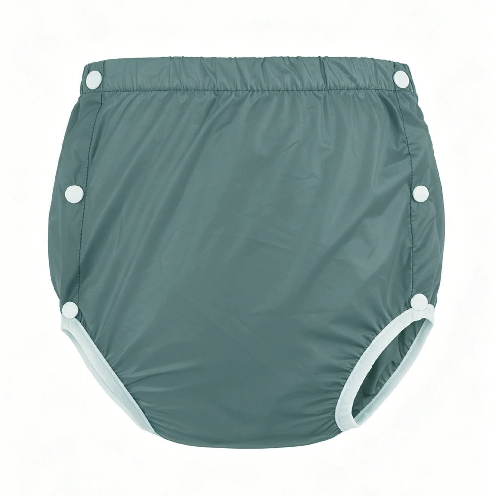 Double-side Snap-button TPU Waterproof Diaper Pants photo 6