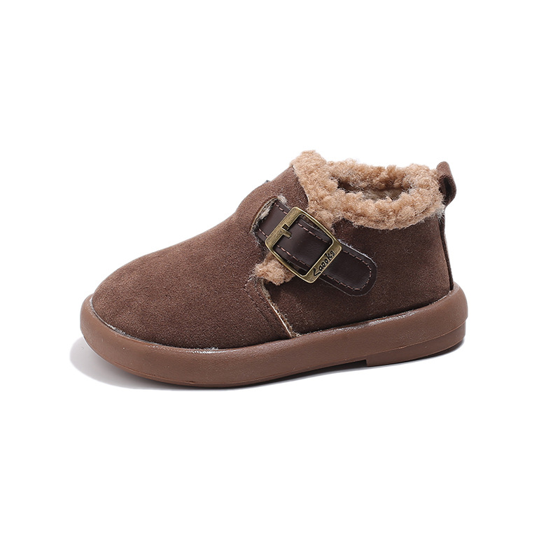 Girls Winter Velvet-Lined Casual Warm Shoes photo 4