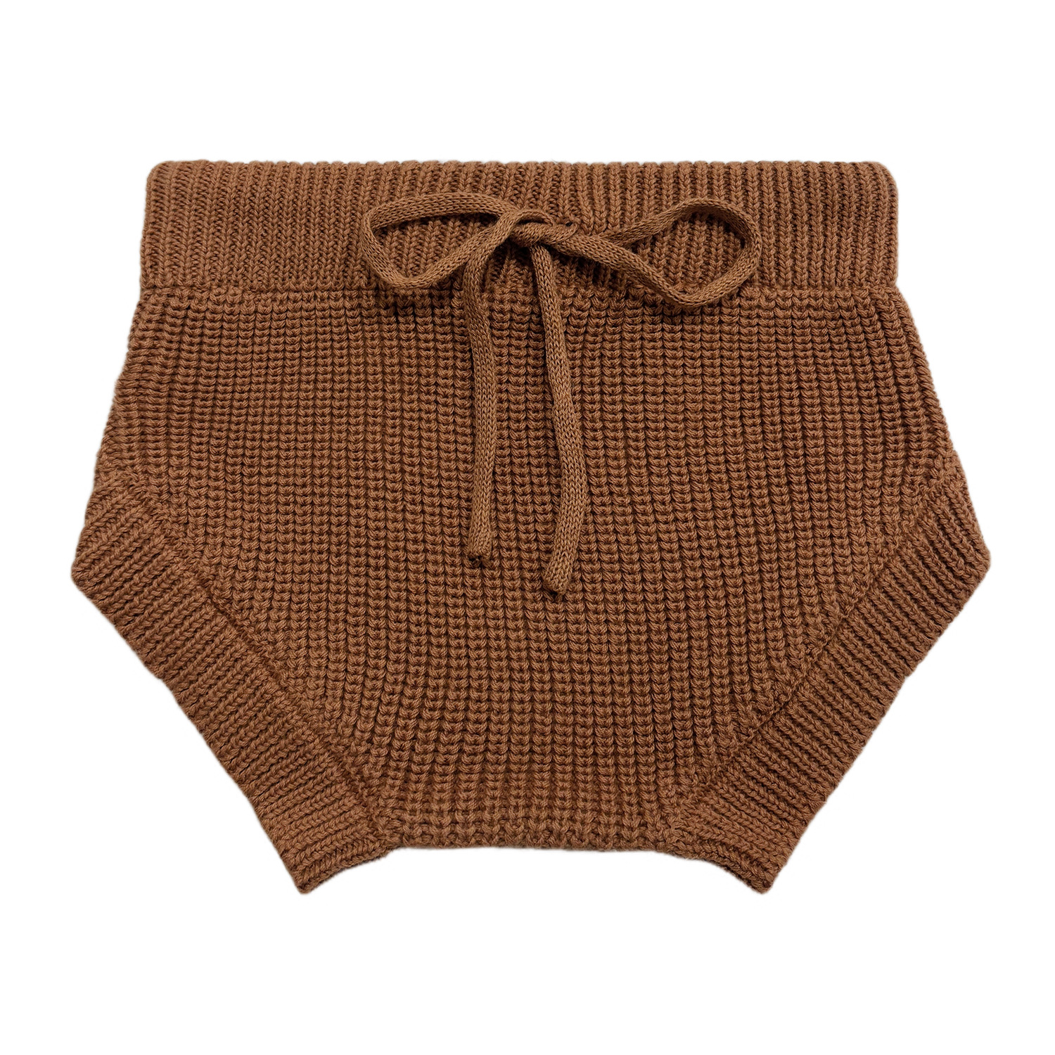 Solid-color Childrens Cornstitch Triangle Shorts photo 6