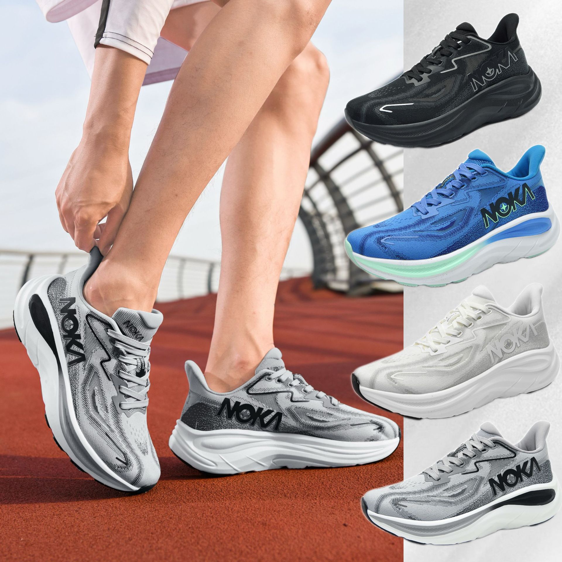 Men's Cushioning Running Casual Sneakers photo 1