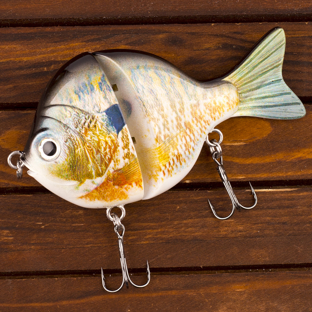 Multi Segment Sunfish Lure Bass Bait photo 5