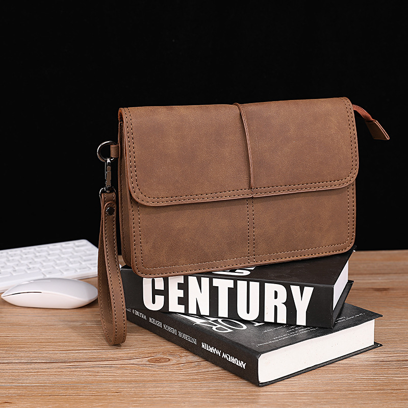 Retro Casual Mens Business Clutch Bag photo 1