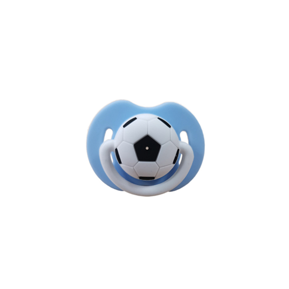 Baby Soothing Mouthpiece Funny Silicone Pacifier With Lip And Beard Design photo 6