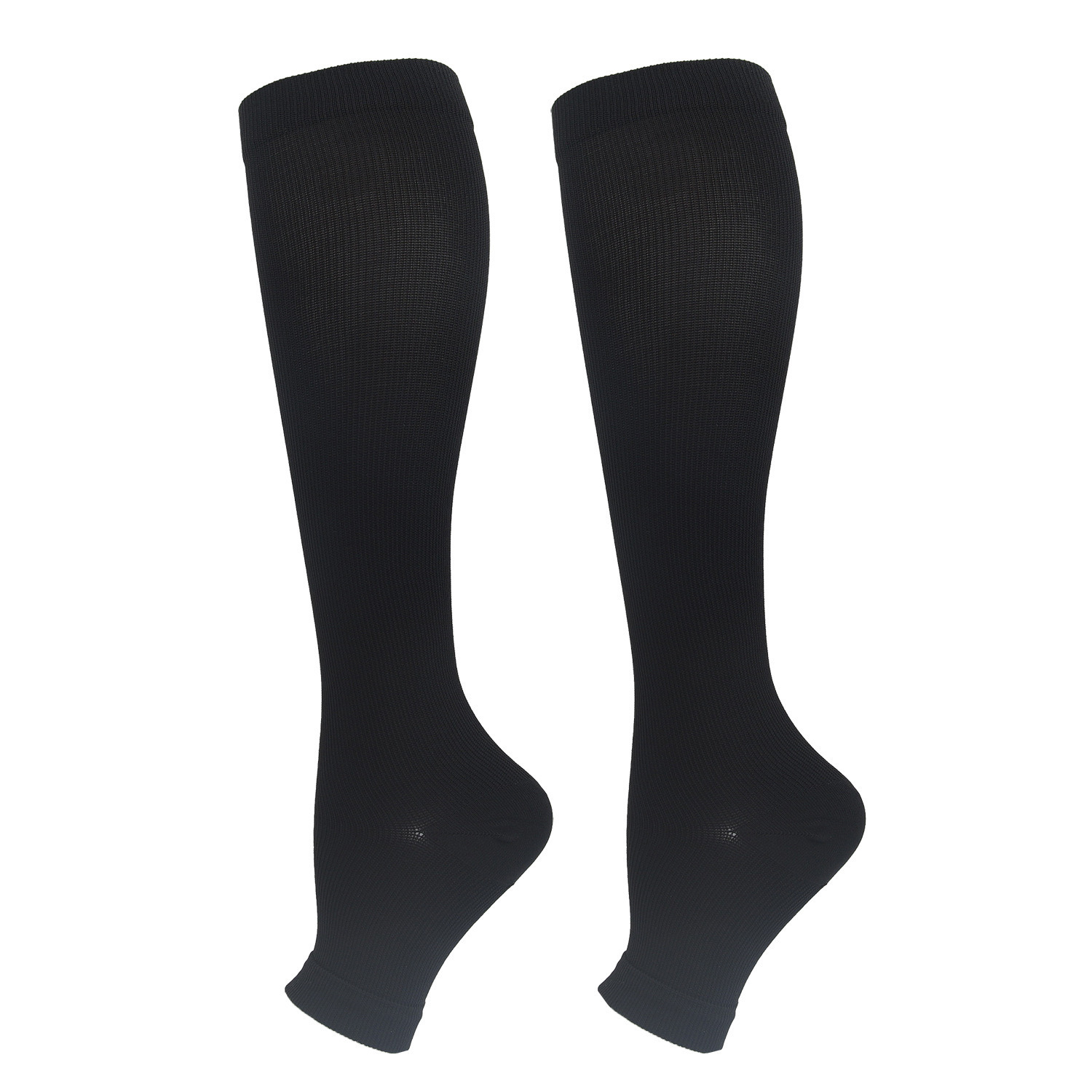 Zippered Compression Socks Open-toe Socks photo 8