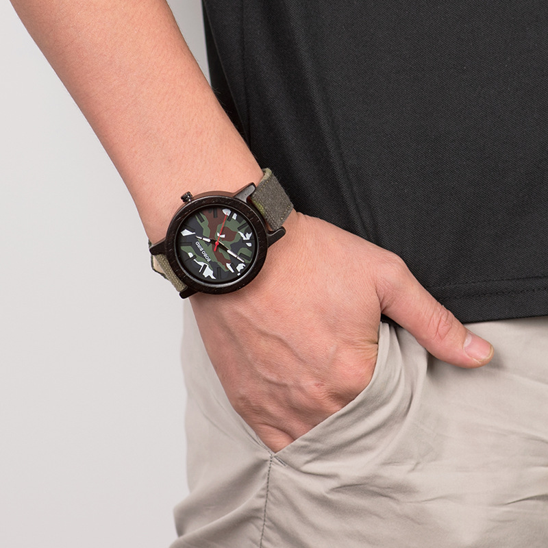 Wooden Watch R24 Quartz Decoration photo 2