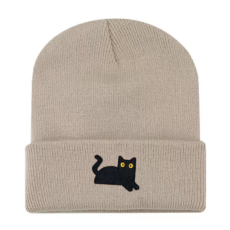 All-match Cute Cat Wool Hat photo 3
