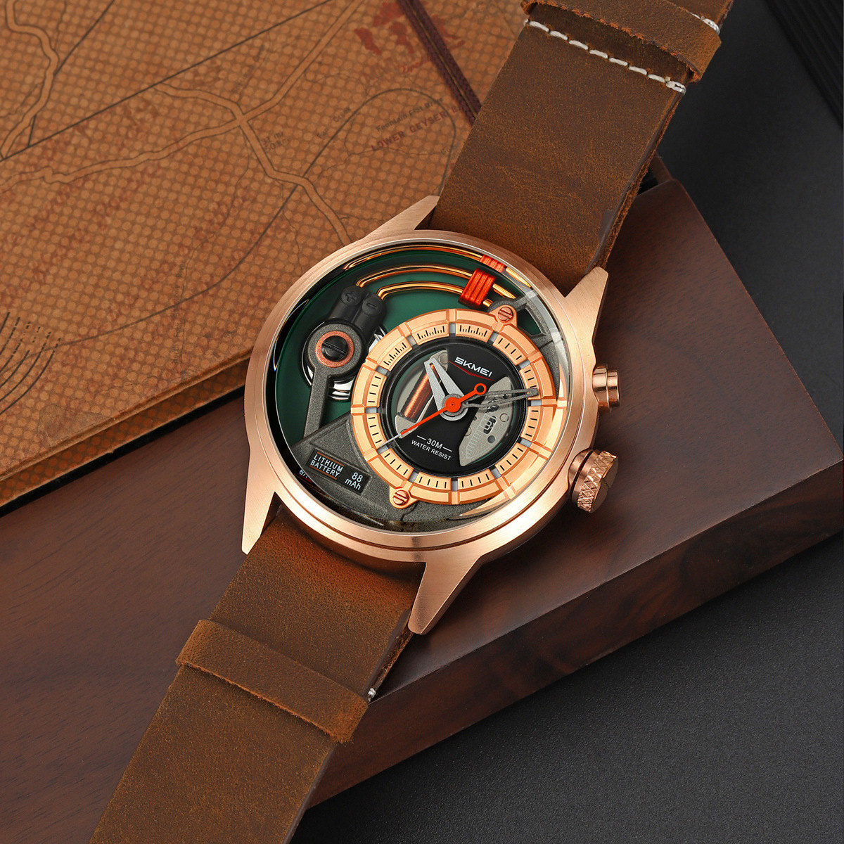 Shimei Personalized Creative Watch Quartz Mens Watch photo 7