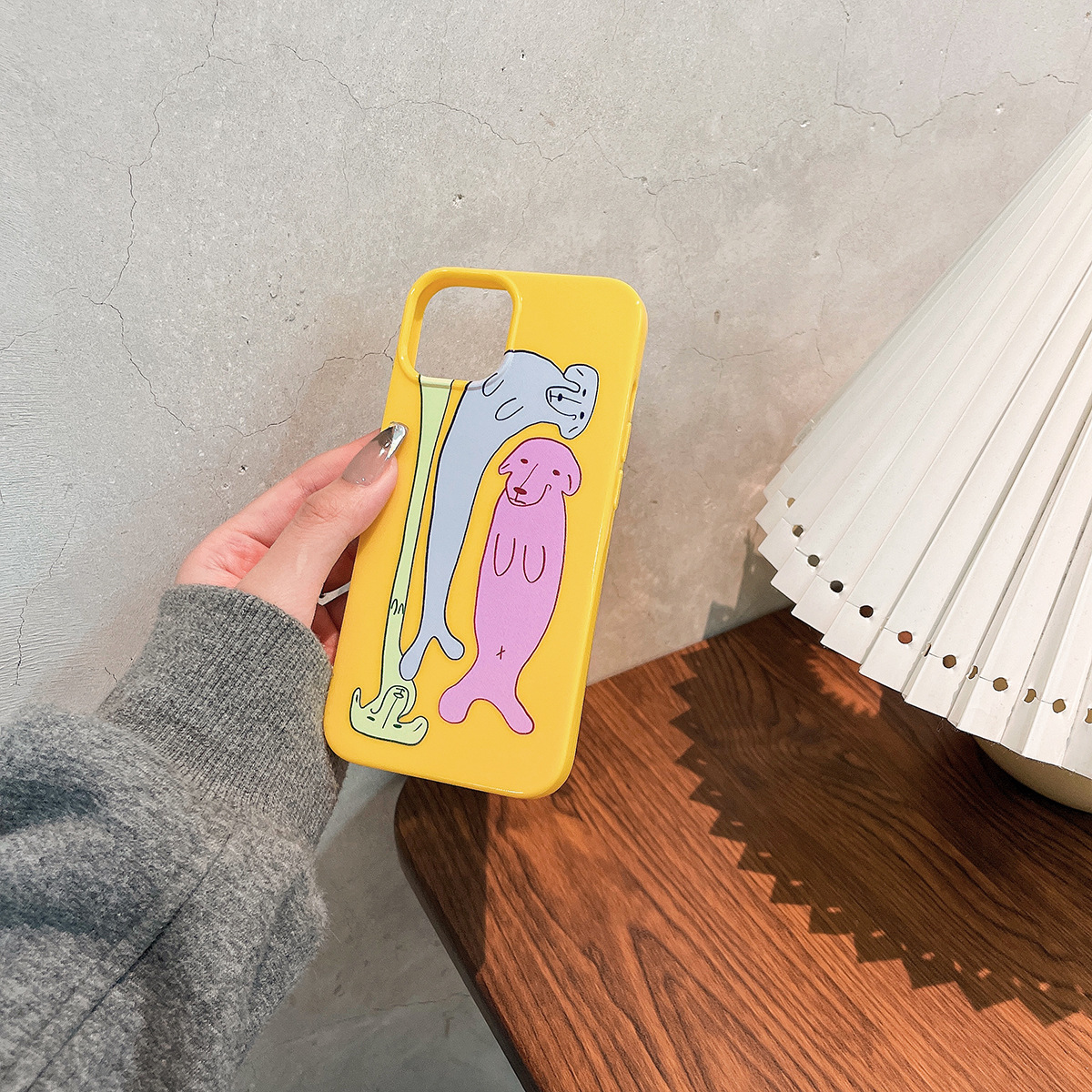 All-inclusive Anti-fall Cartoon Sausage Dog Phone Case photo 4