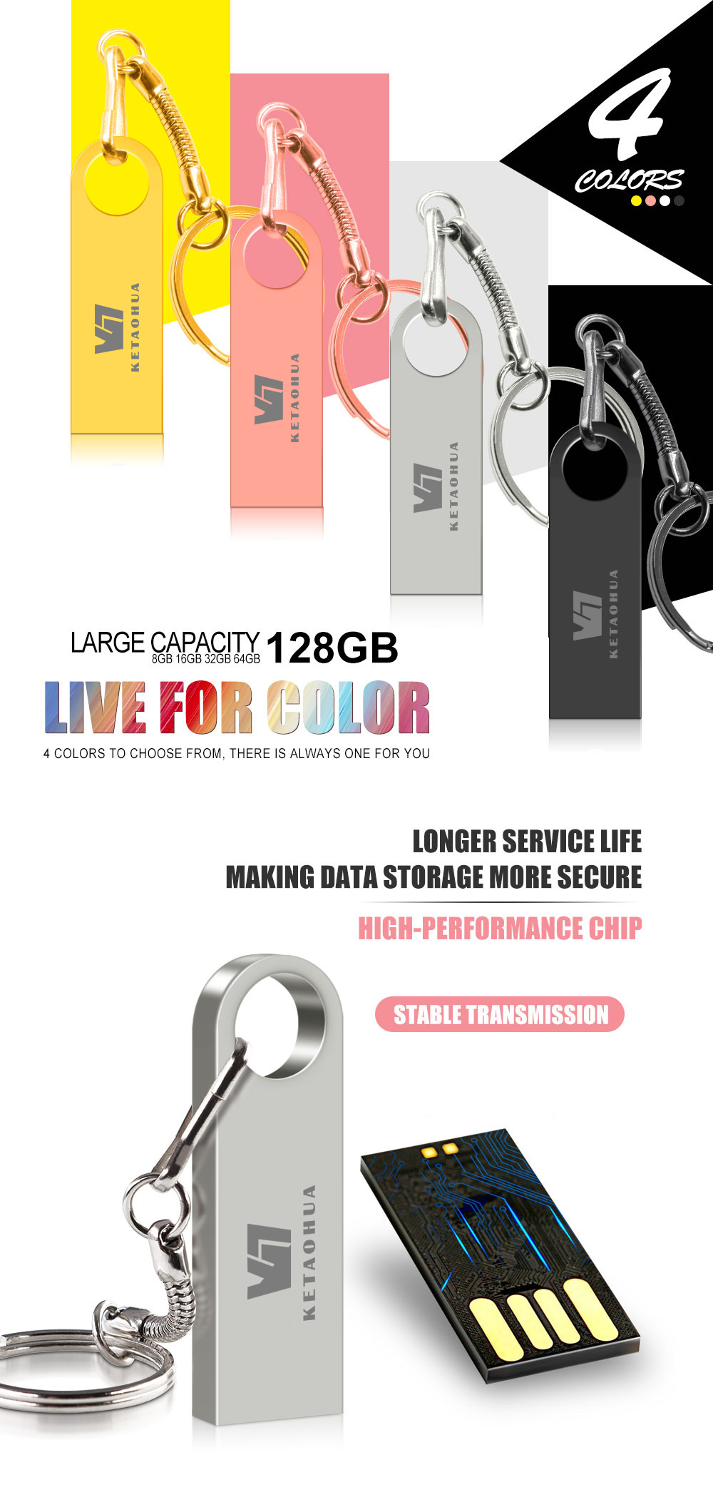 High Speed Mobile Metal Car USB photo 5