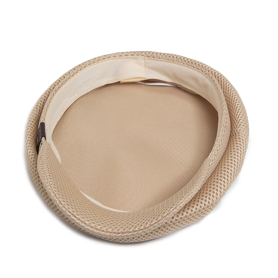 Retro Artistic Flat-top Breathable Mesh Casual Cap photo 8