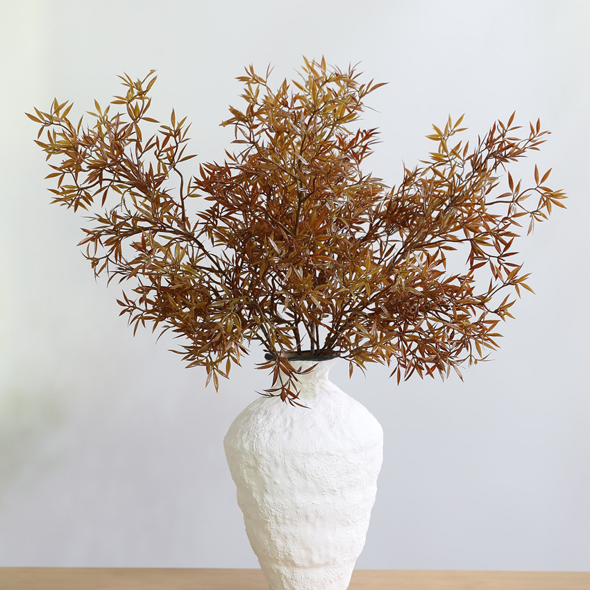 Realistic Artificial Nandina Plastic Home Wedding Decor photo 4