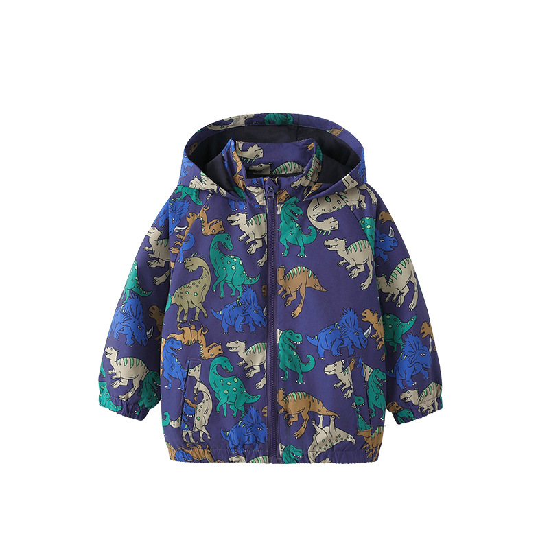 Boys' Hooded Zip-up Top photo 6