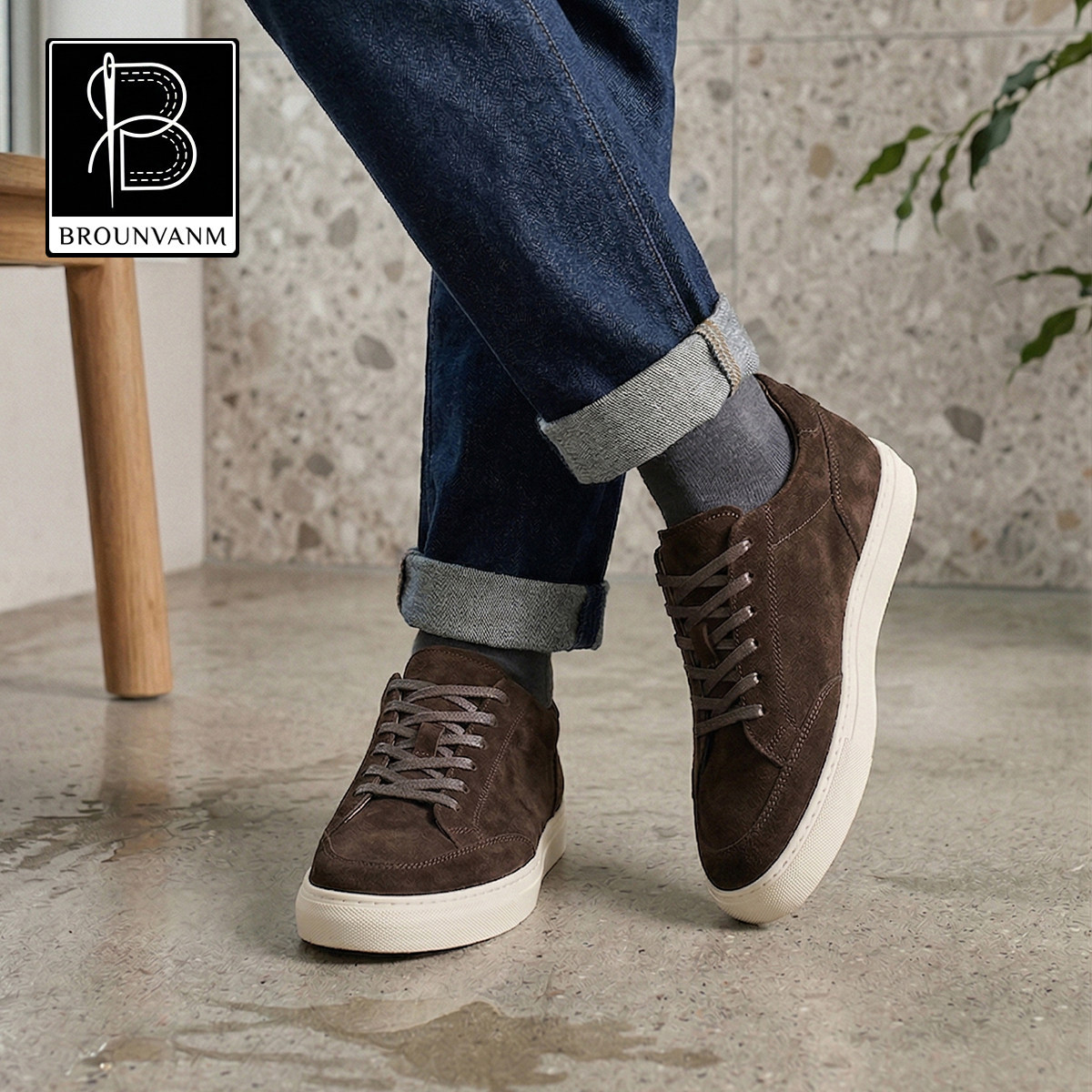 Mens New Cashmere-lined Simple Casual Fashion Shoes photo 1