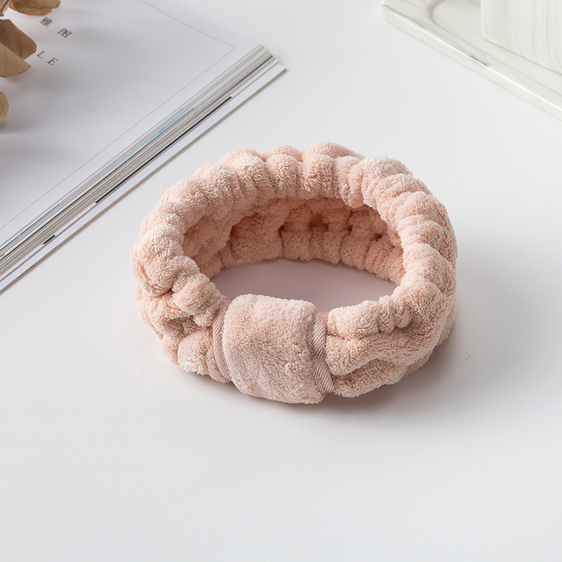Women's Skincare Face-washing Single-button Headband photo 2