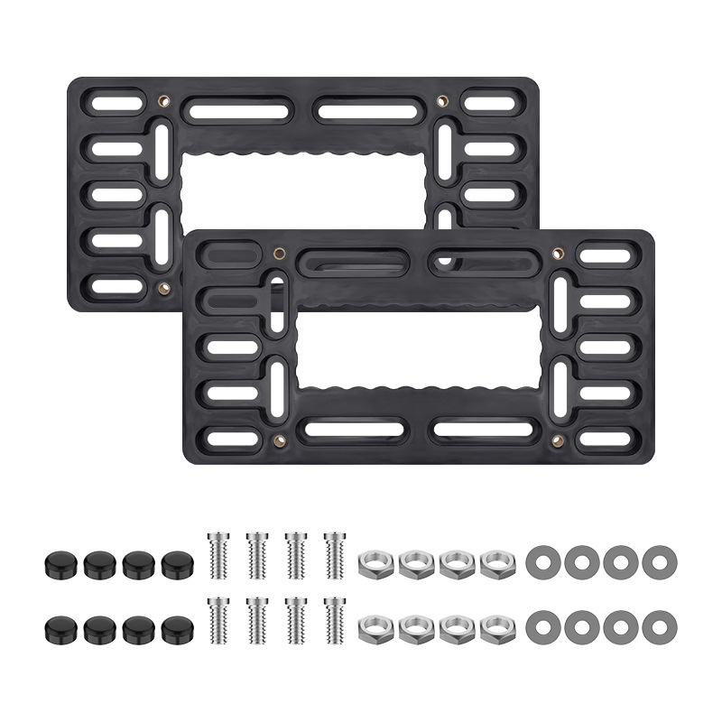 Car License Plate Frame Plastic Base photo 1