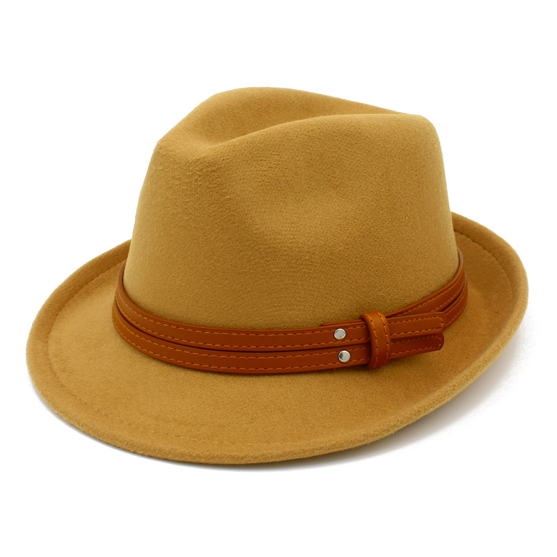 Retro Jazz-style Fashionable Minimalist Hat For Men photo 6