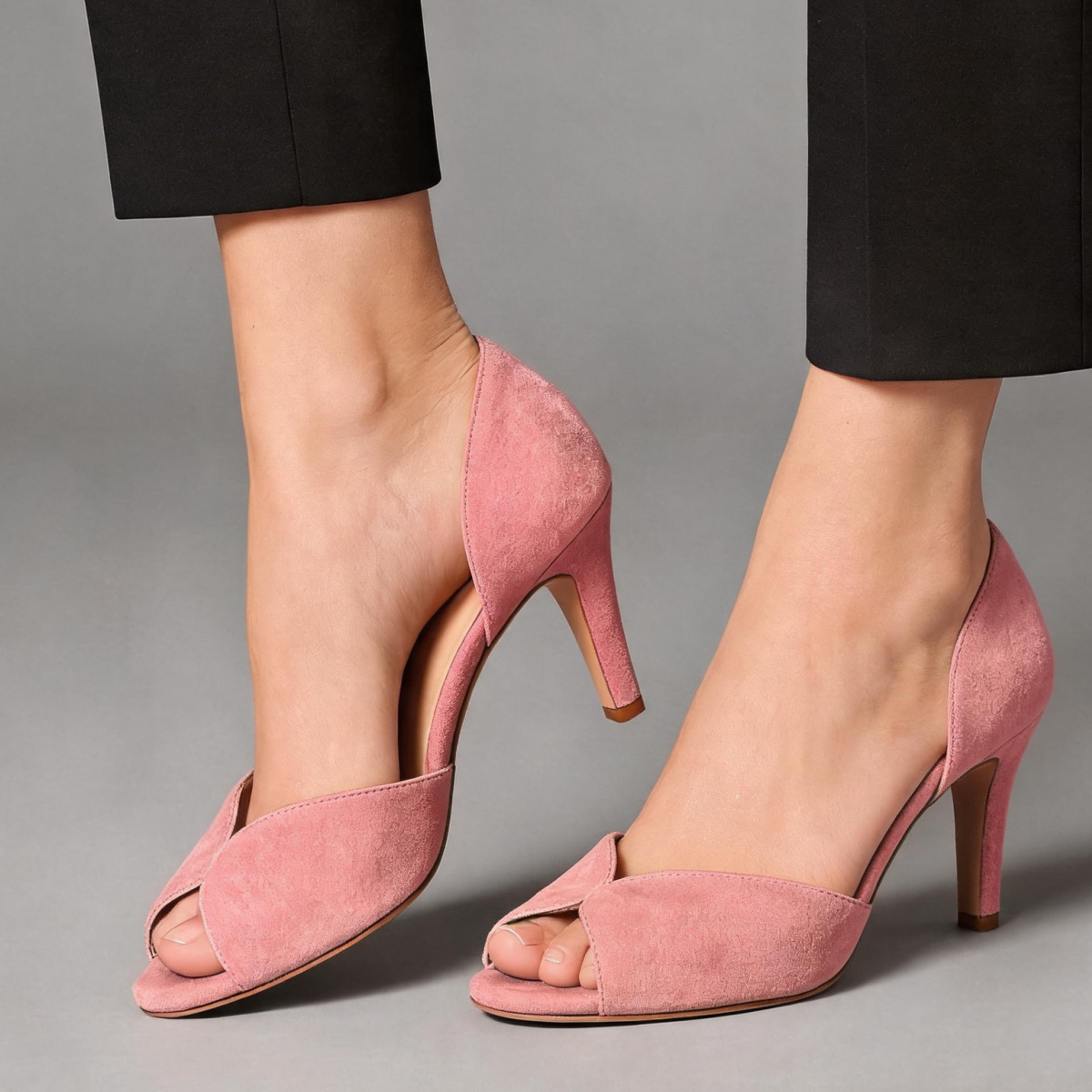 Plus-size Stiletto-heel Open-toe Sandals photo 4
