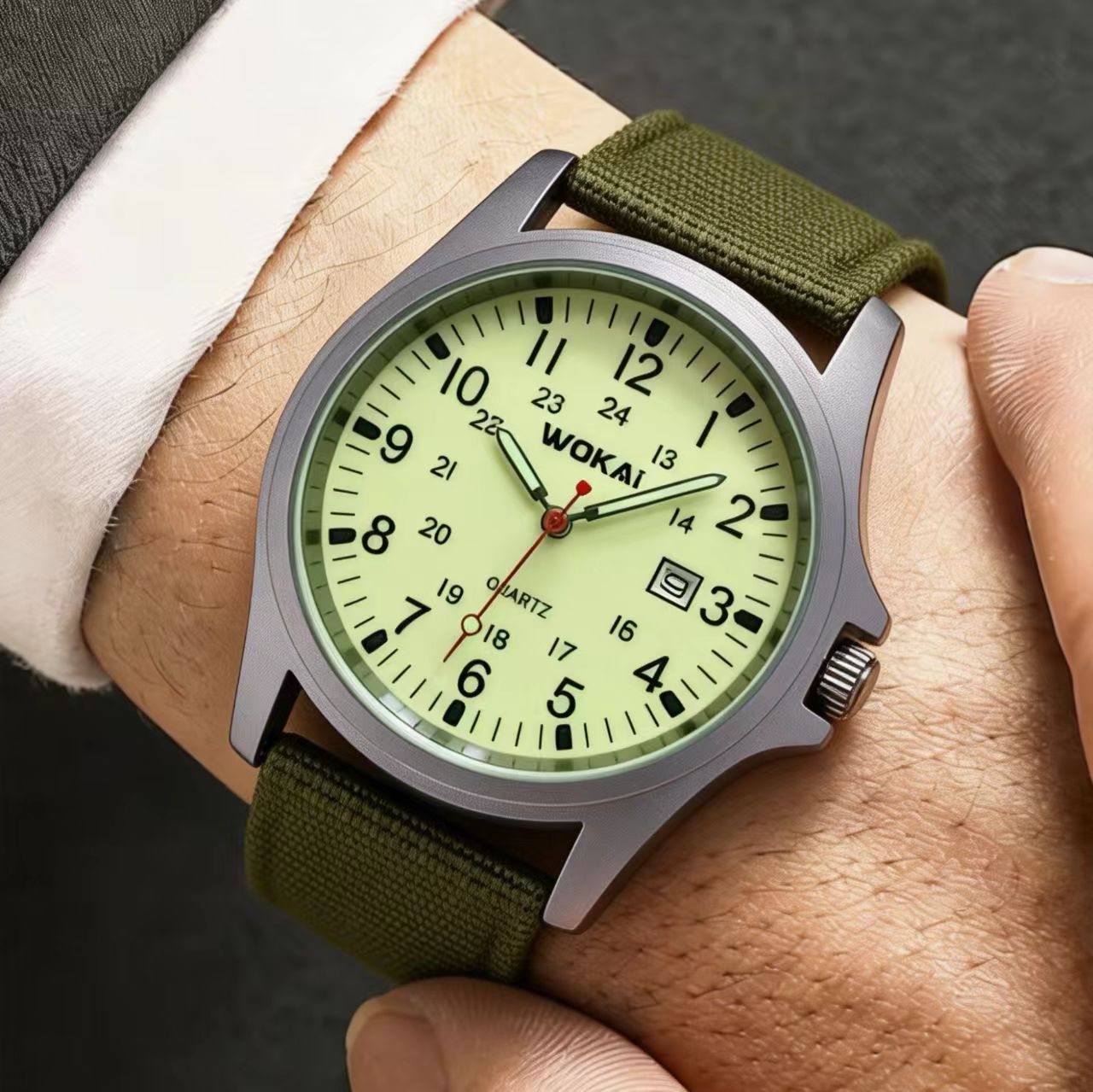 Mens Casual Calendar Sports Quartz Watch photo 1