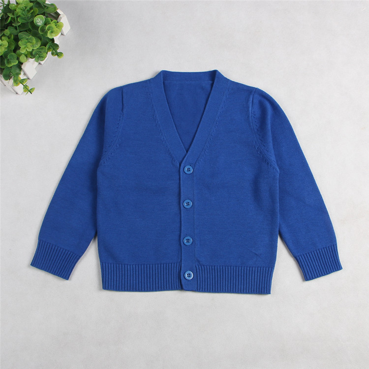 Children's V-neck Cardigan Sweater Small Jacket photo 8