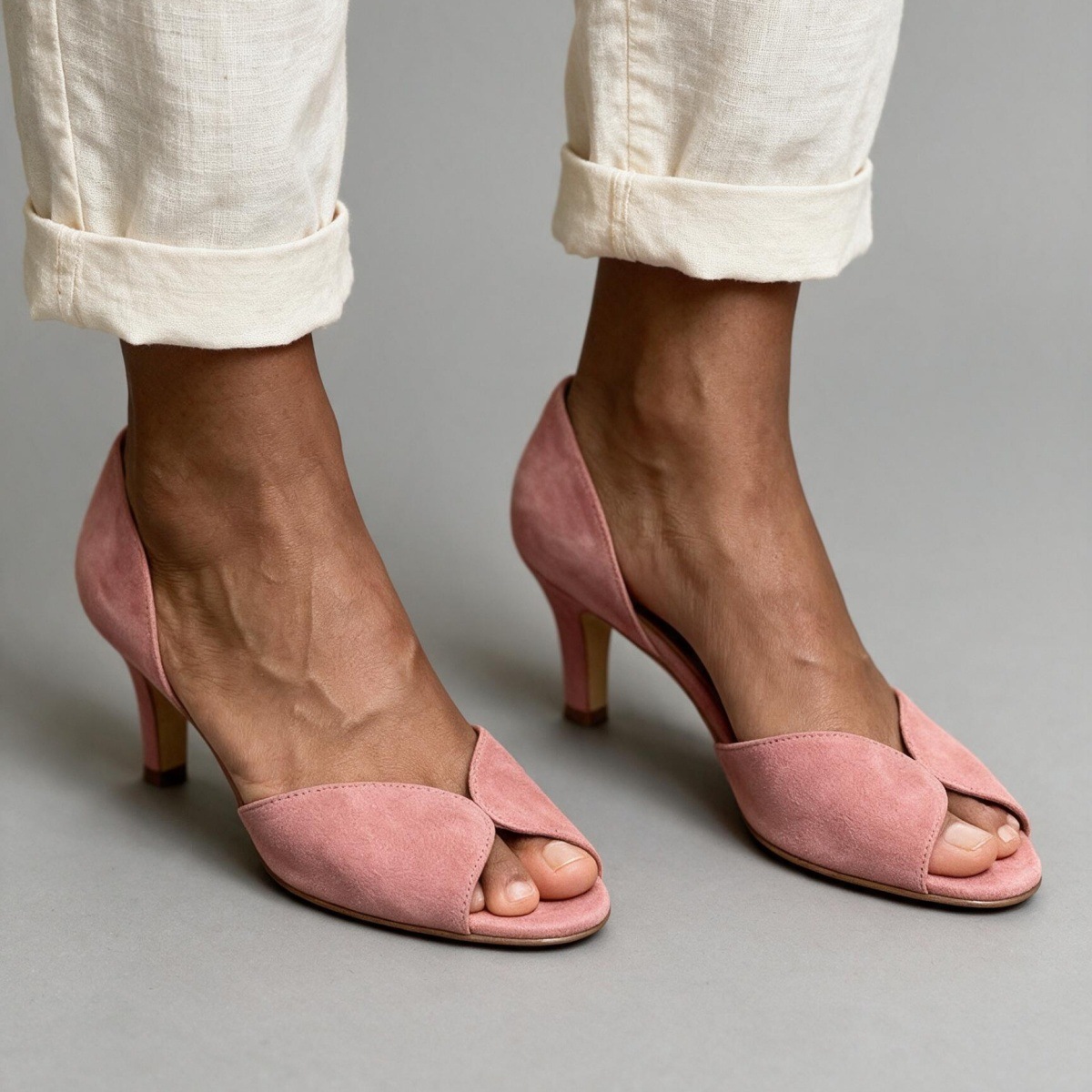 Plus-size Stiletto-heel Open-toe Sandals photo 8