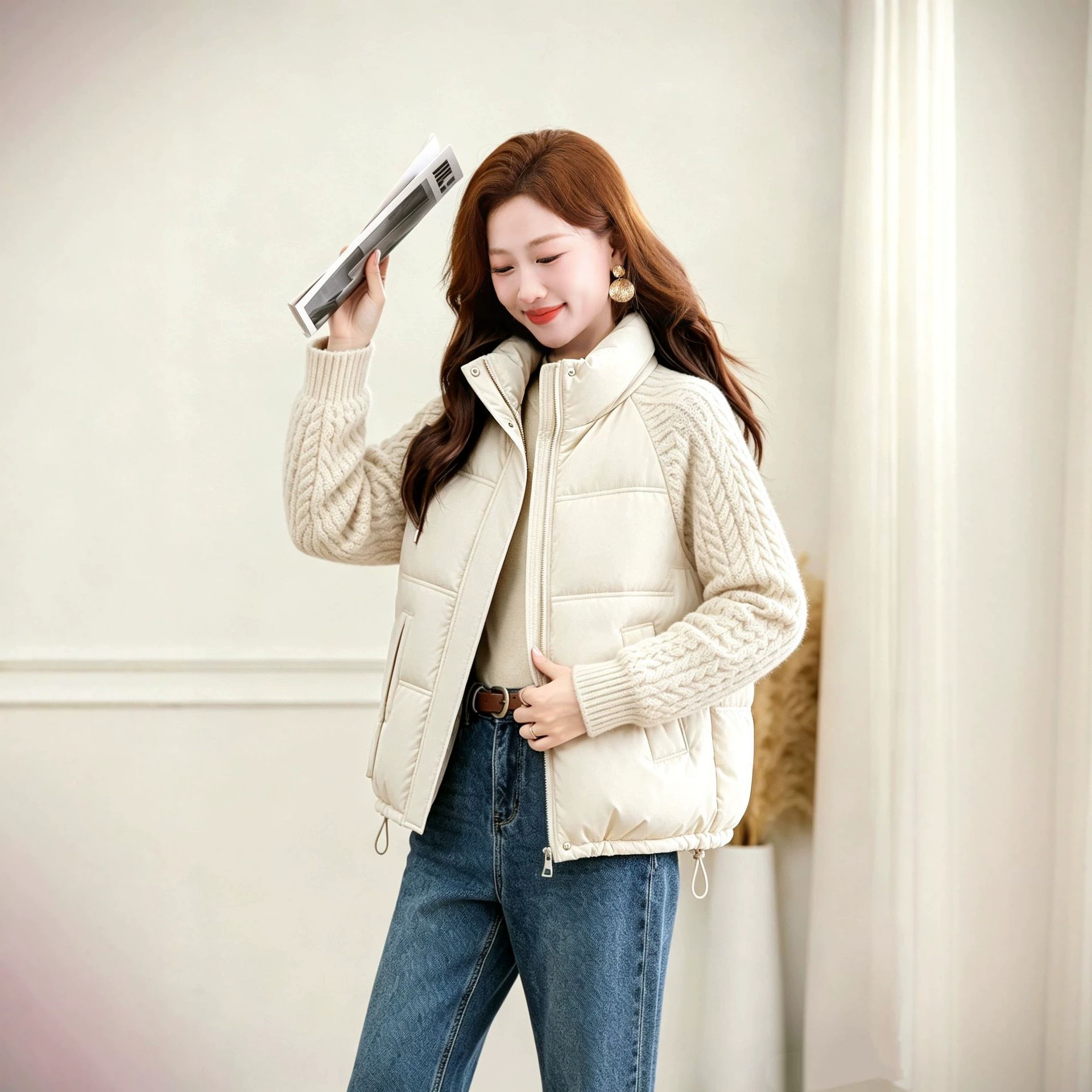 Loose-fitting Slimming Fashionable And Warm Coat photo 2