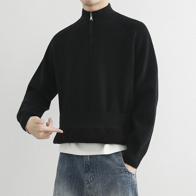 Fashionable Trendy Teenagers' Warm Base Layer Sweater photo 1