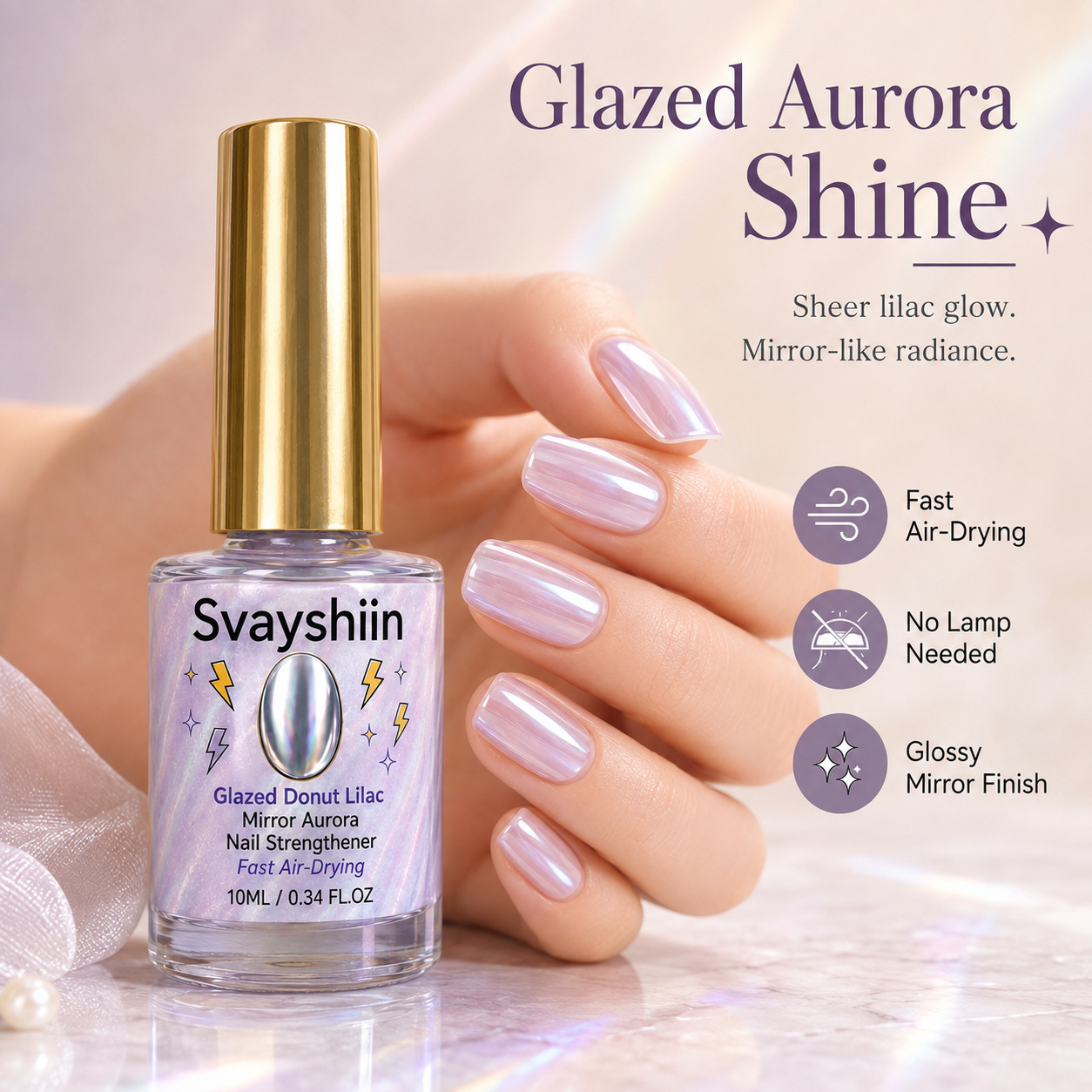 Sheer Natural-feel Nail Strengthener photo 1