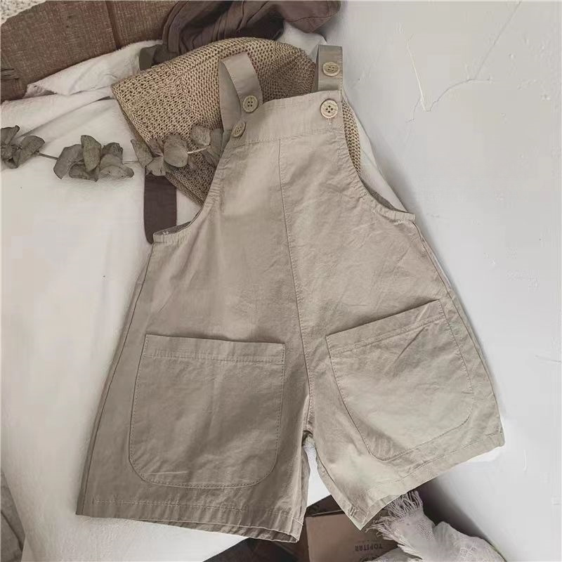 Casual Baby And Child Suspender Shorts photo 5