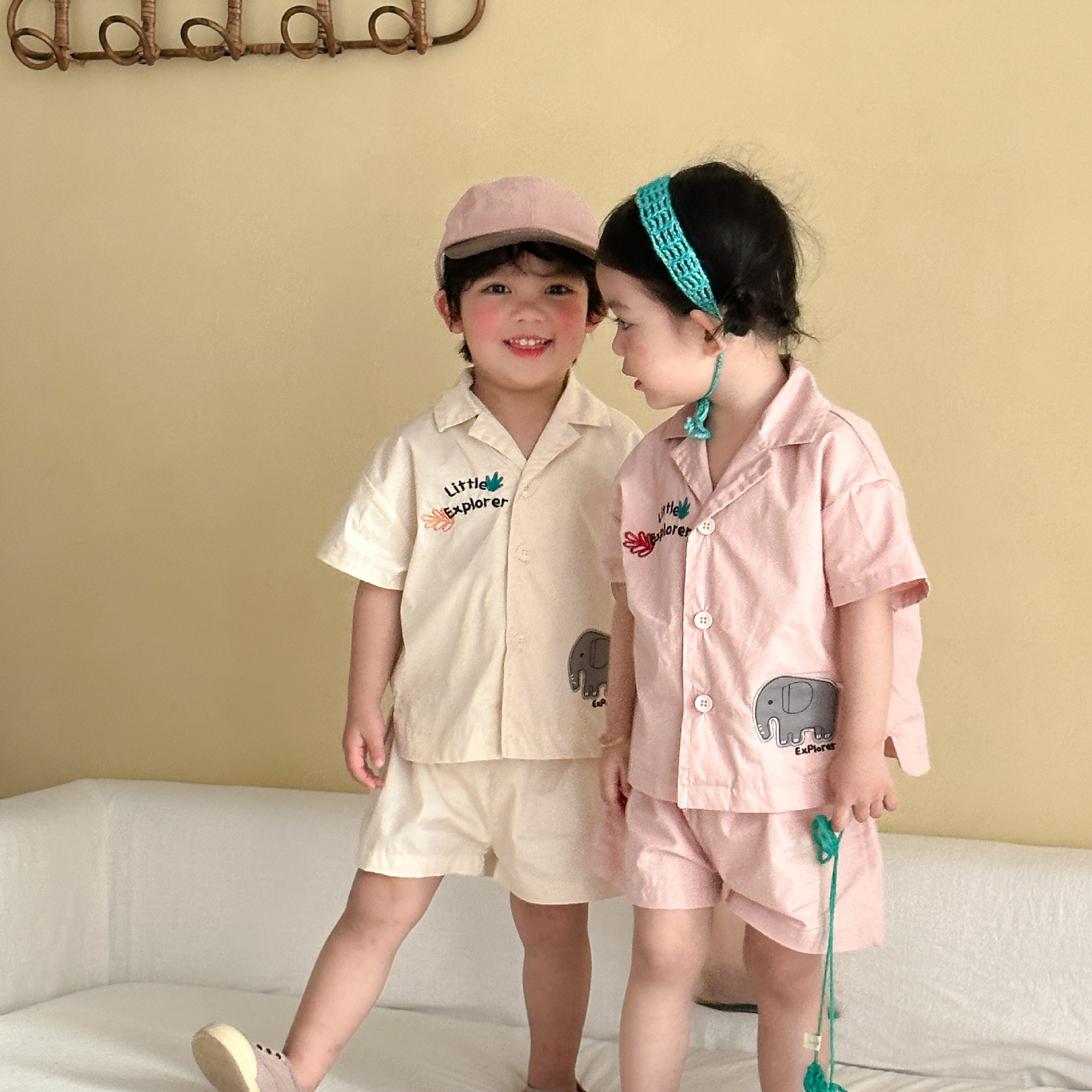 Boys Casual Cotton Short-sleeve T-shirt And Shorts photo 3