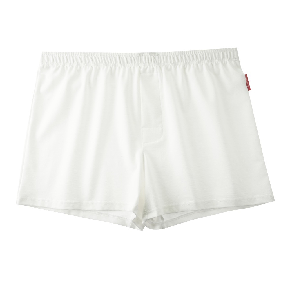 Mens Cotton Underwear Breathable Athletic Boxer Briefs Mens Mercerized Cotton Solid Color photo 6