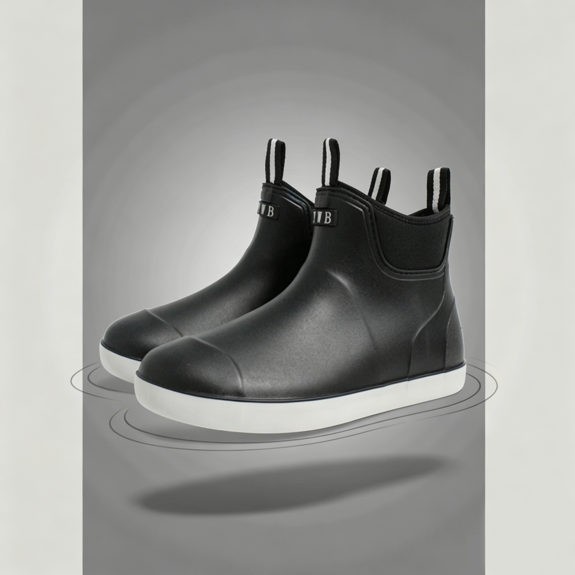 Hundreds Of Millions Of Steps Outdoor Rain Boots Mens Low-Top photo 5